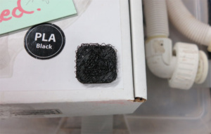 3D printer test bottom layer.
